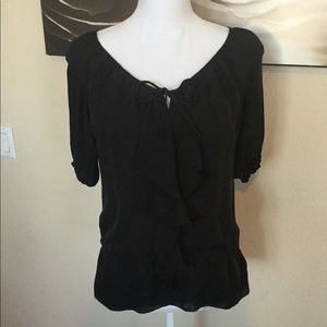 White House Black Market 100% silk blouse